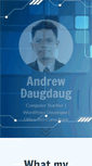 Mobile Screenshot of andrewdaugdaug.com